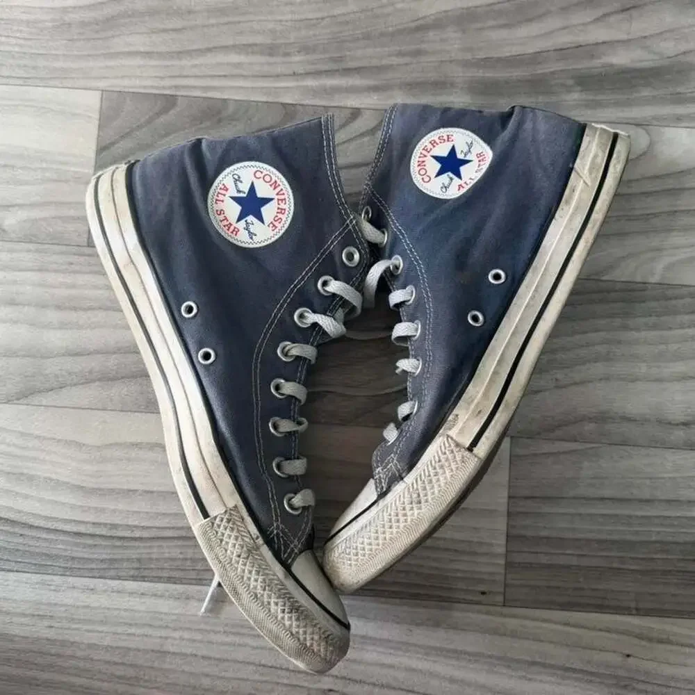 Converse Chuck Taylor All Star High Top Navy Blue M9622 Navy - Picture 2 of 5